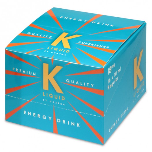 K Liquid Energy Drink 16 x 10ml Bottle 1