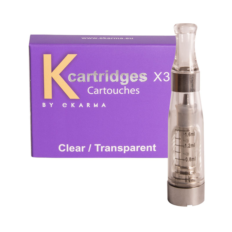 K Cartridge - Clear - 3 Pack